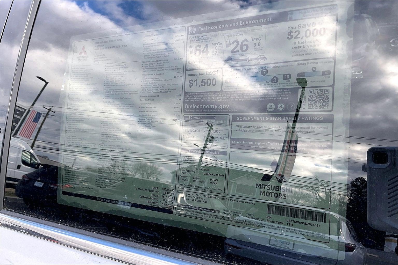 2025 Mitsubishi Outlander Plug-In Hybrid SEL PHEV