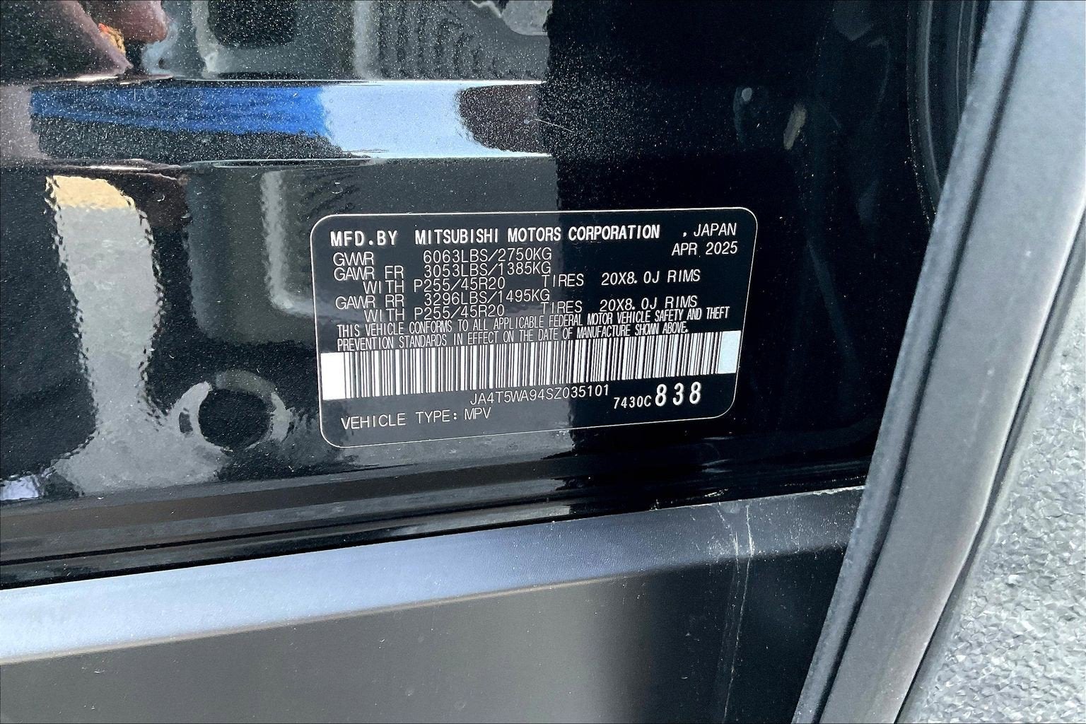 2025 Mitsubishi Outlander Plug-In Hybrid PLATINUM PHEV