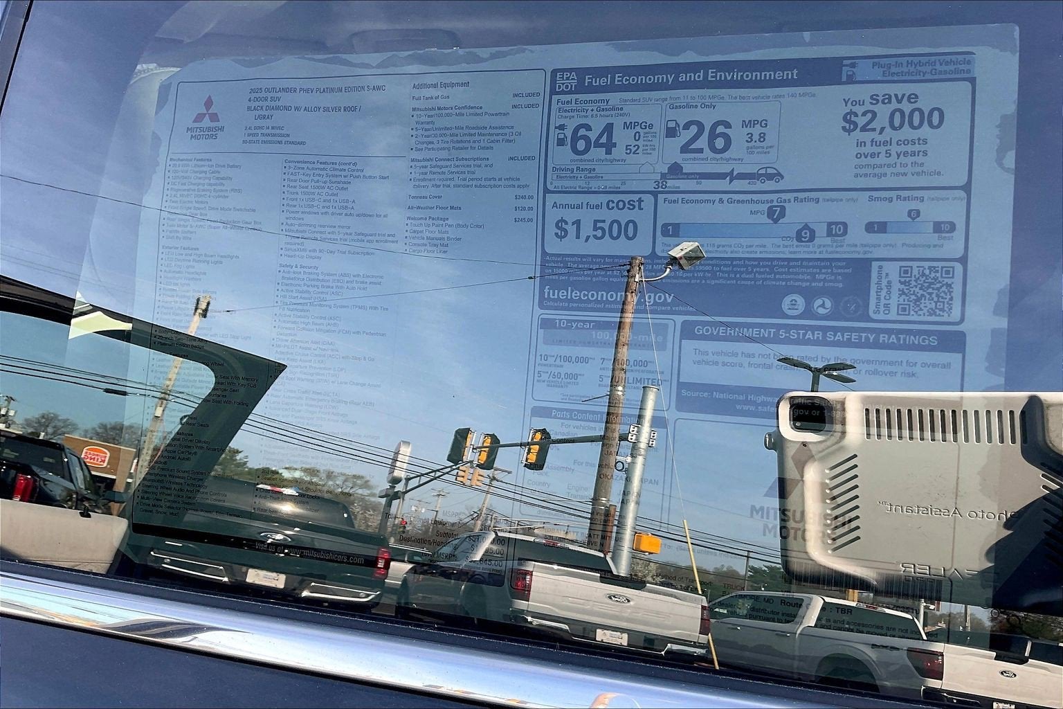 2025 Mitsubishi Outlander Plug-In Hybrid PLATINUM PHEV