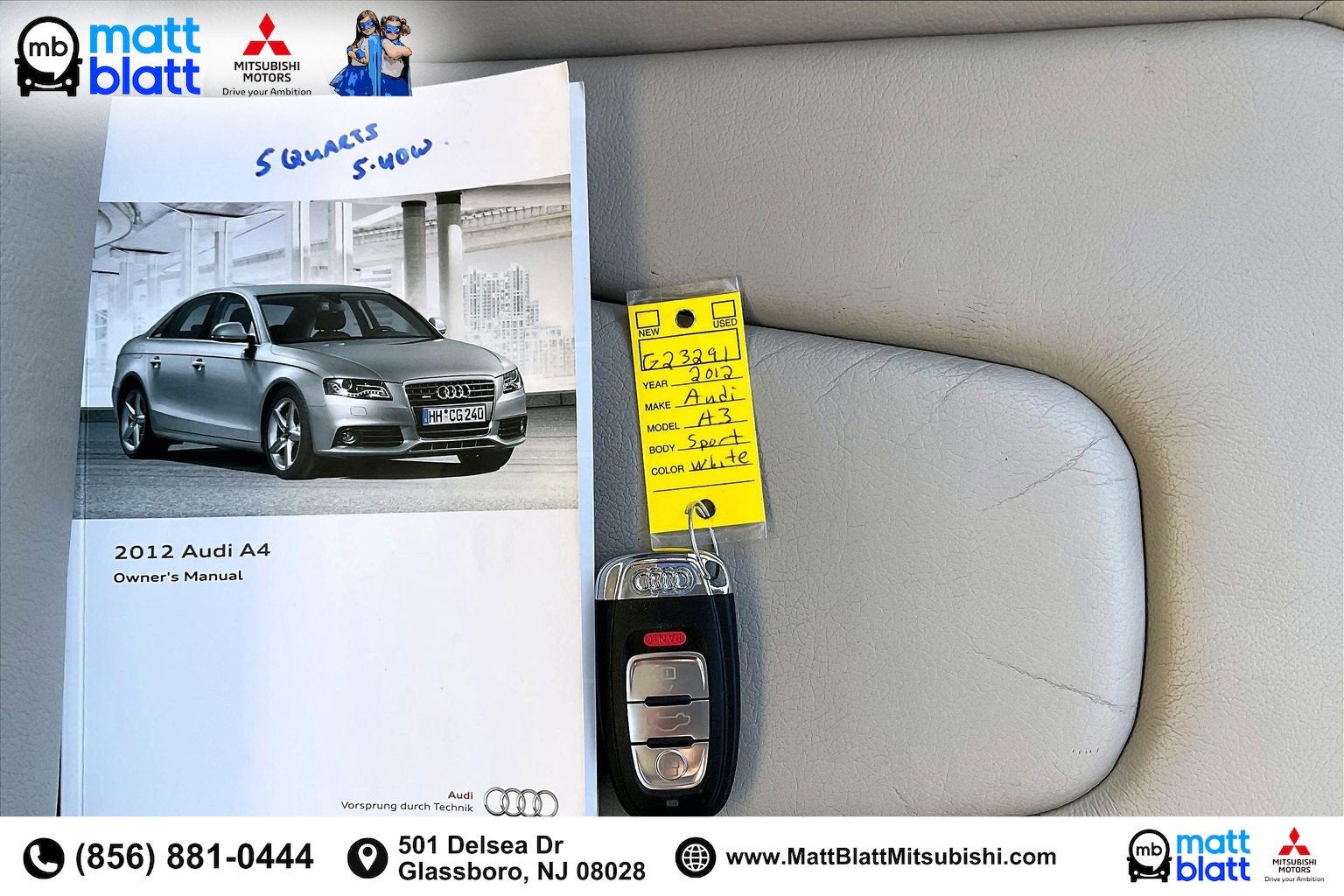 2012 Audi A4 2.0T Premium Plus