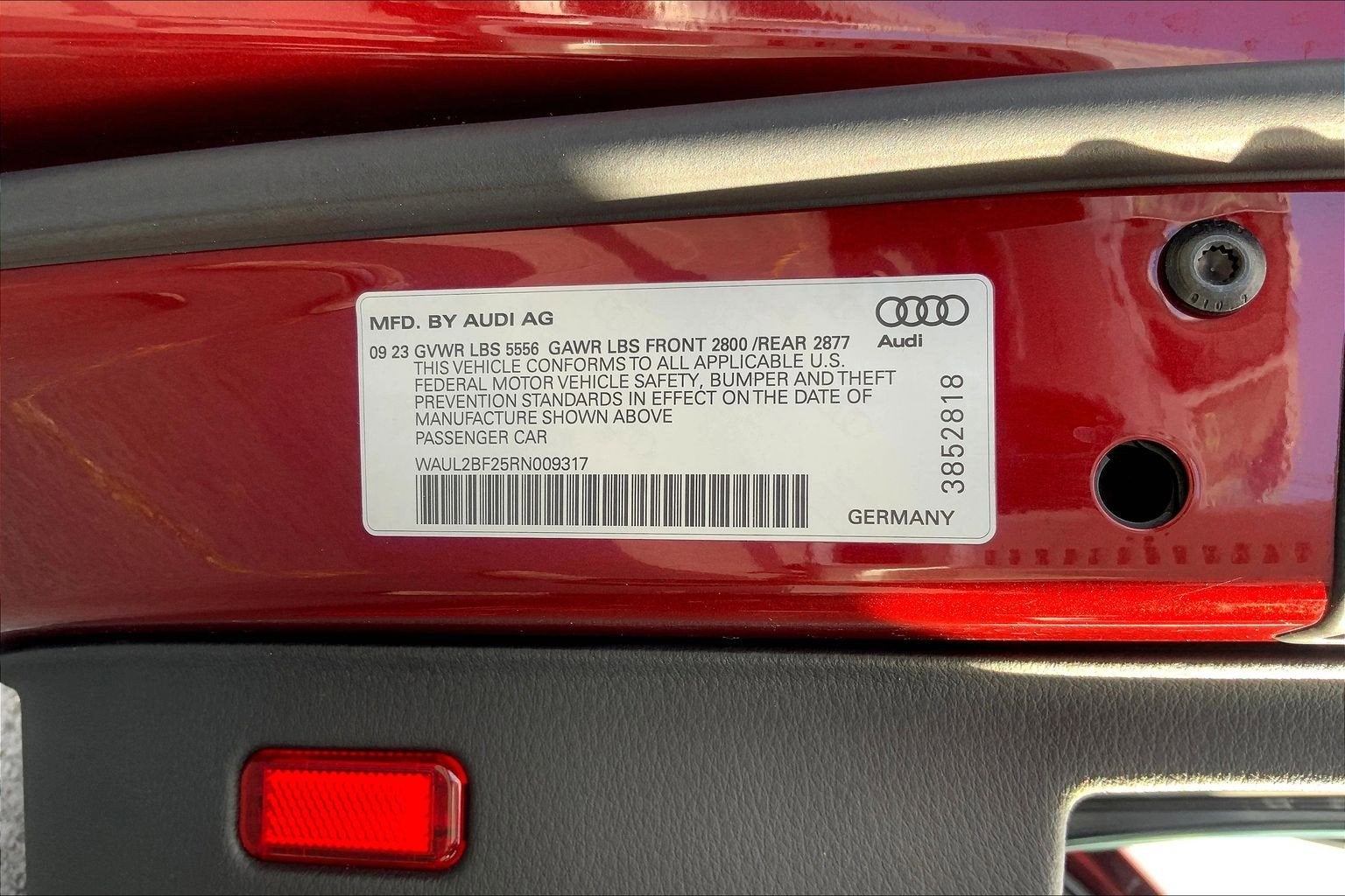 2024 Audi A6 Sedan Premium Plus