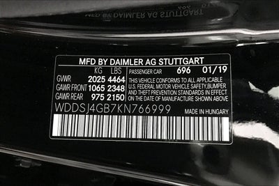 2019 Mercedes-Benz CLA CLA 250