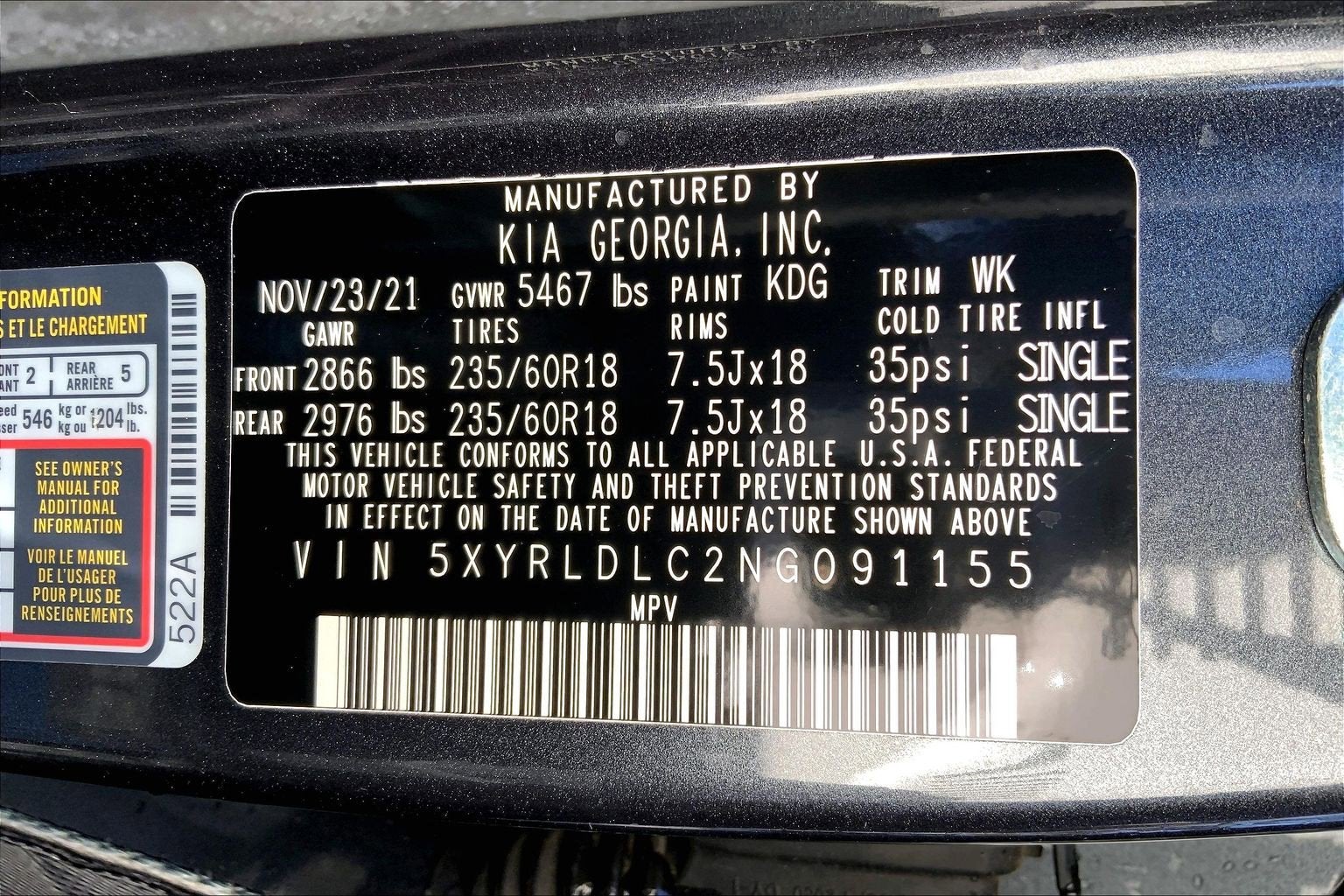 2022 Kia Sorento X-Line S