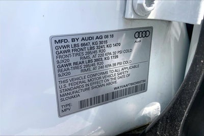 2019 Audi Q7 Prestige