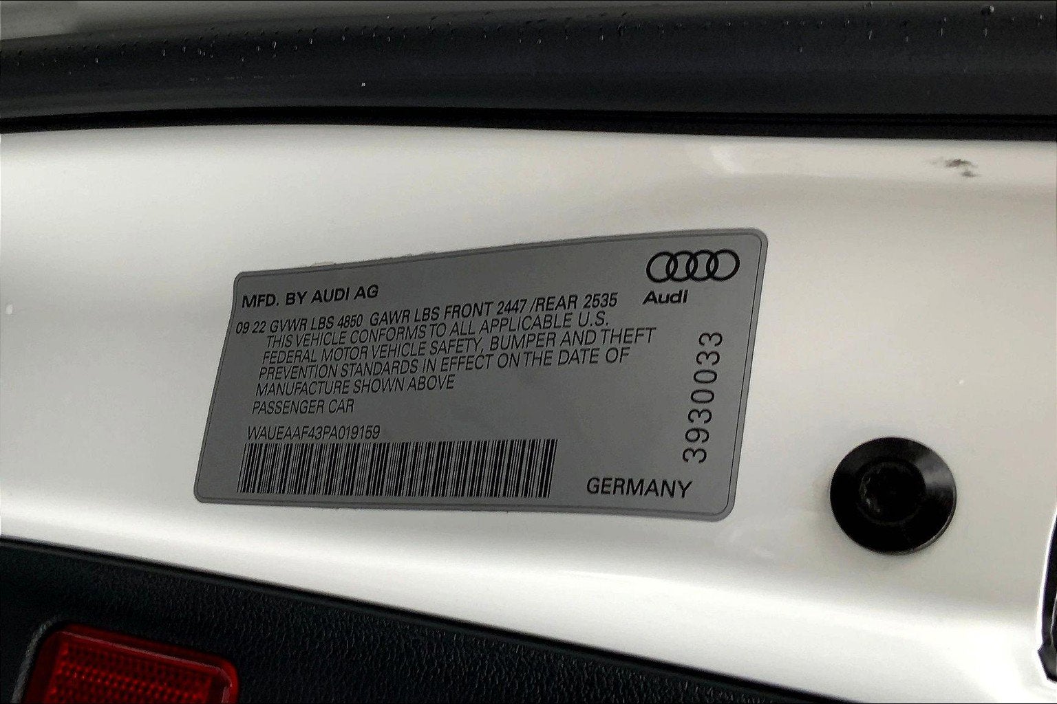 2023 Audi A4 Sedan S line Premium Plus